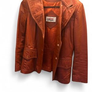 Casual Corner Women's Vibrant Leather Jacket